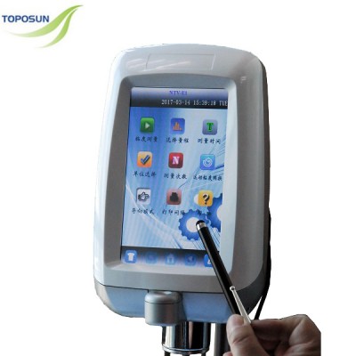 TPS-NTVE touch screen viscometer, viscosimeter, fluid meter for polymer solutions,cosmetics,milk products etc